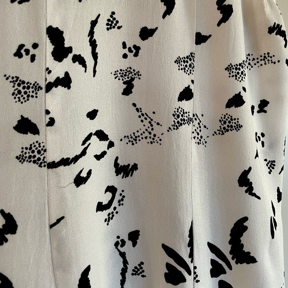 Saltwater LUXE black & white Maxi dress Size Medium - Picture 3 of 7